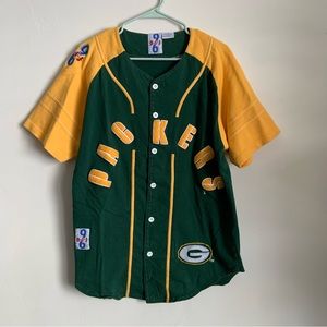 DSJ 96 Green Bay Packers Embroidered Men's NFL S Jersey